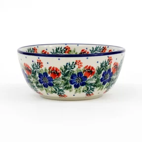 Miska ceramiczna 017 v-0,25l <br>1535X Czerwony wianuszek